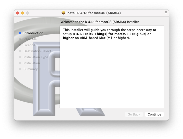 R installation